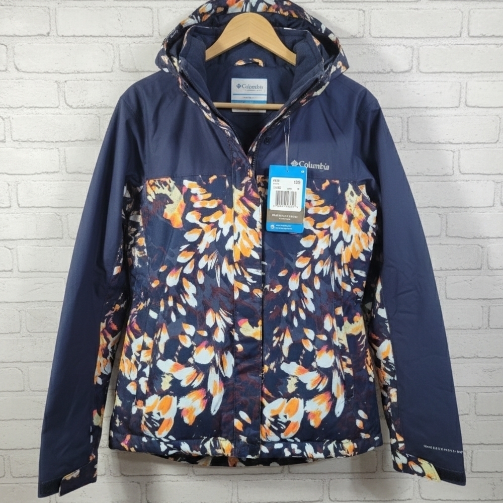 NWT Columbia Arctic Trip III Interchange Jacket 3-in-1 Winter Coat - Small